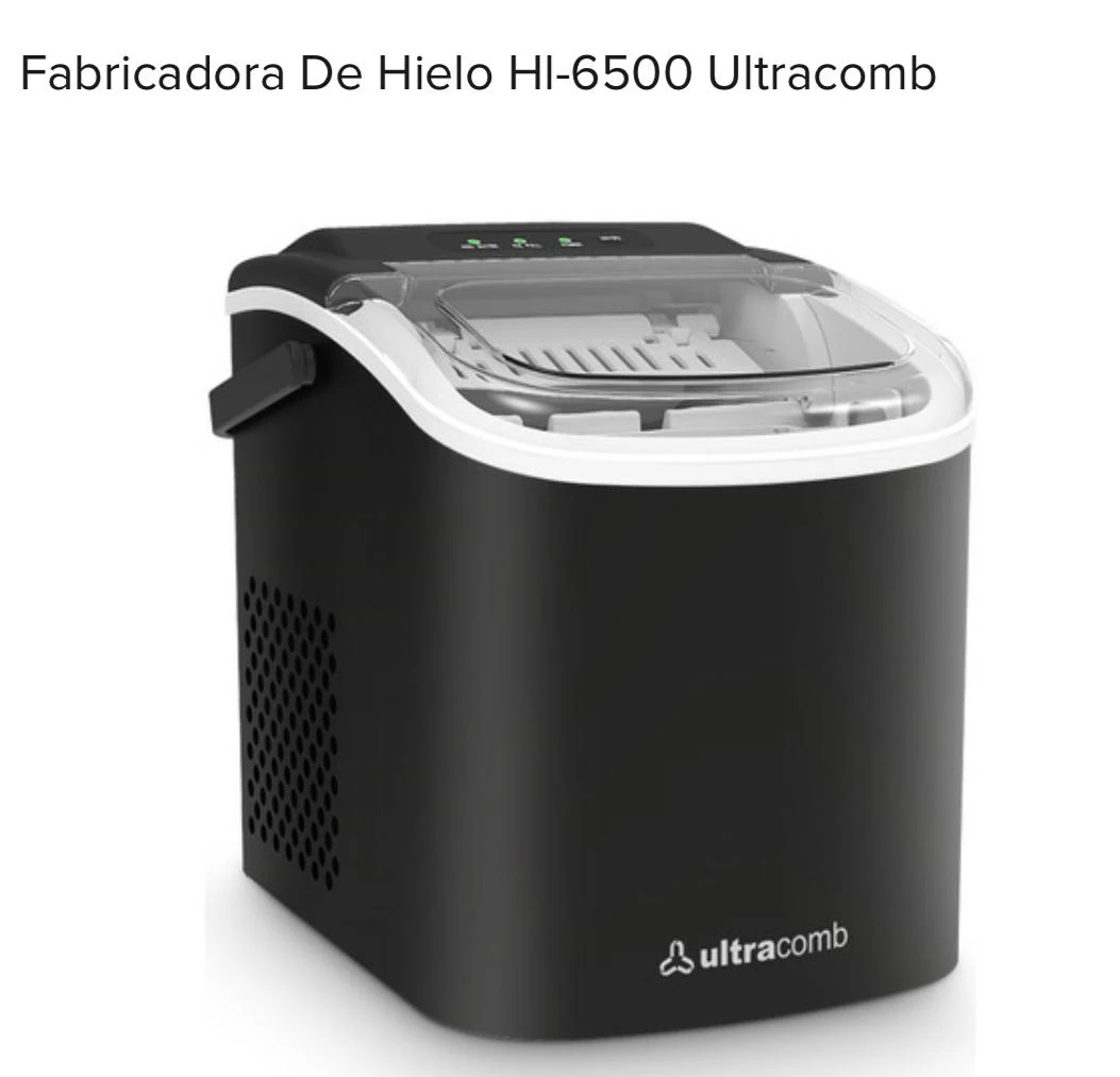 FABRICA DE HIELO ULTRACOMB HL-6500 1.2LTS