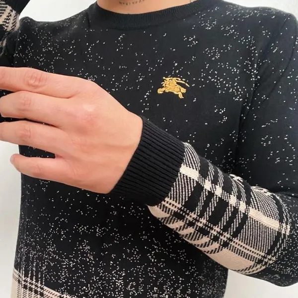 Buso burberry tejido