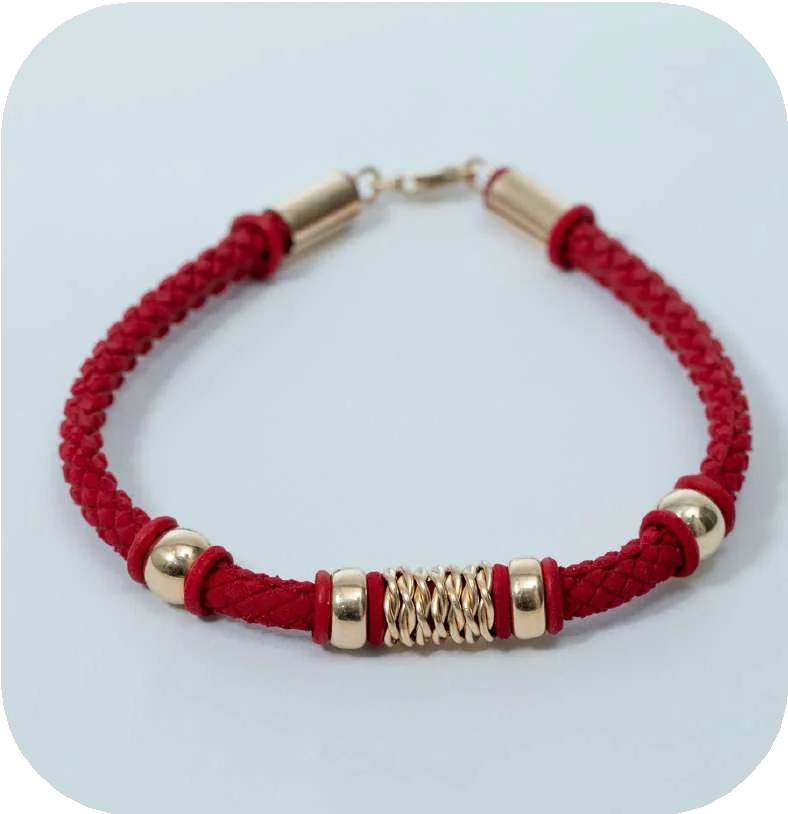 TB-02093299-PULSERA ESPECIAL CAUCHO NEO GRUESO TRÍO RIAZA DORADA 2