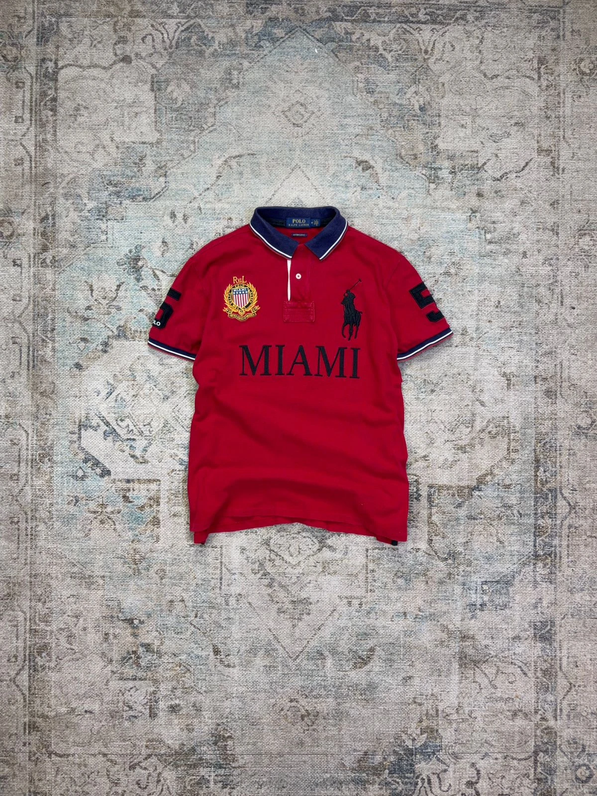 POLO RALPH LAUREN "MIAMI" BIG PONY POLO SHIRT 4