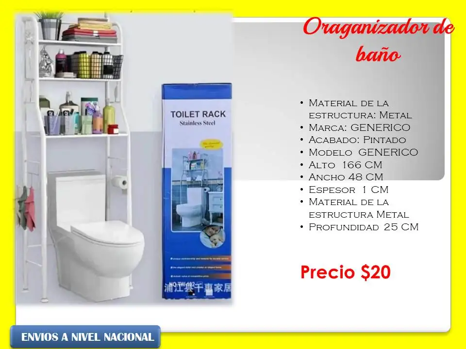 Organizador de baño 2