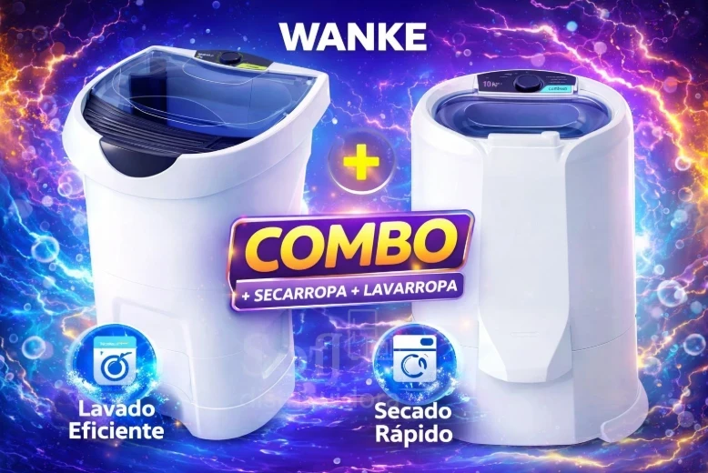 *COMBO WANKE* SECARROPA + LAVARROPA SEMIAUTOMATICO