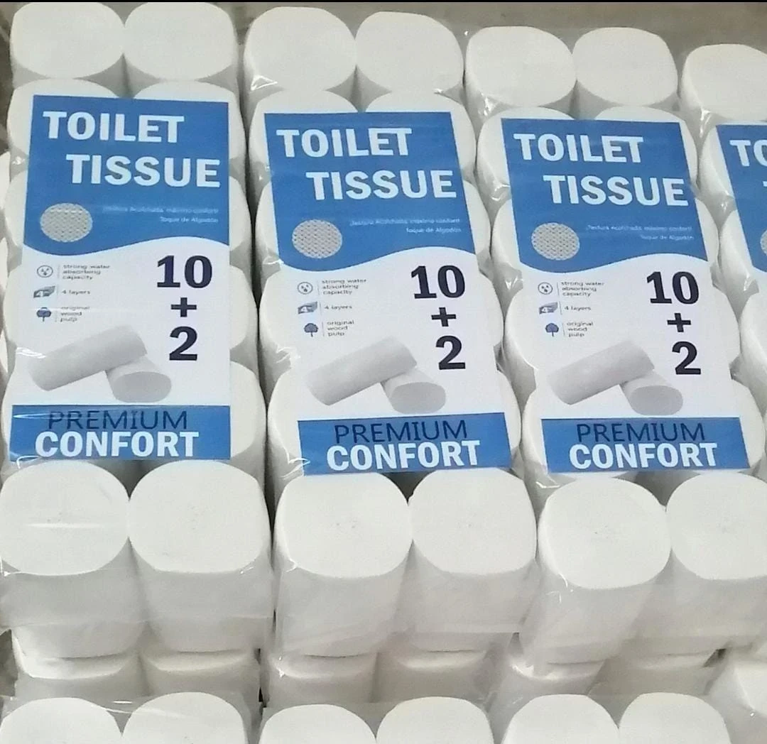 TOILET TISSUE DE 12 ROLLOS