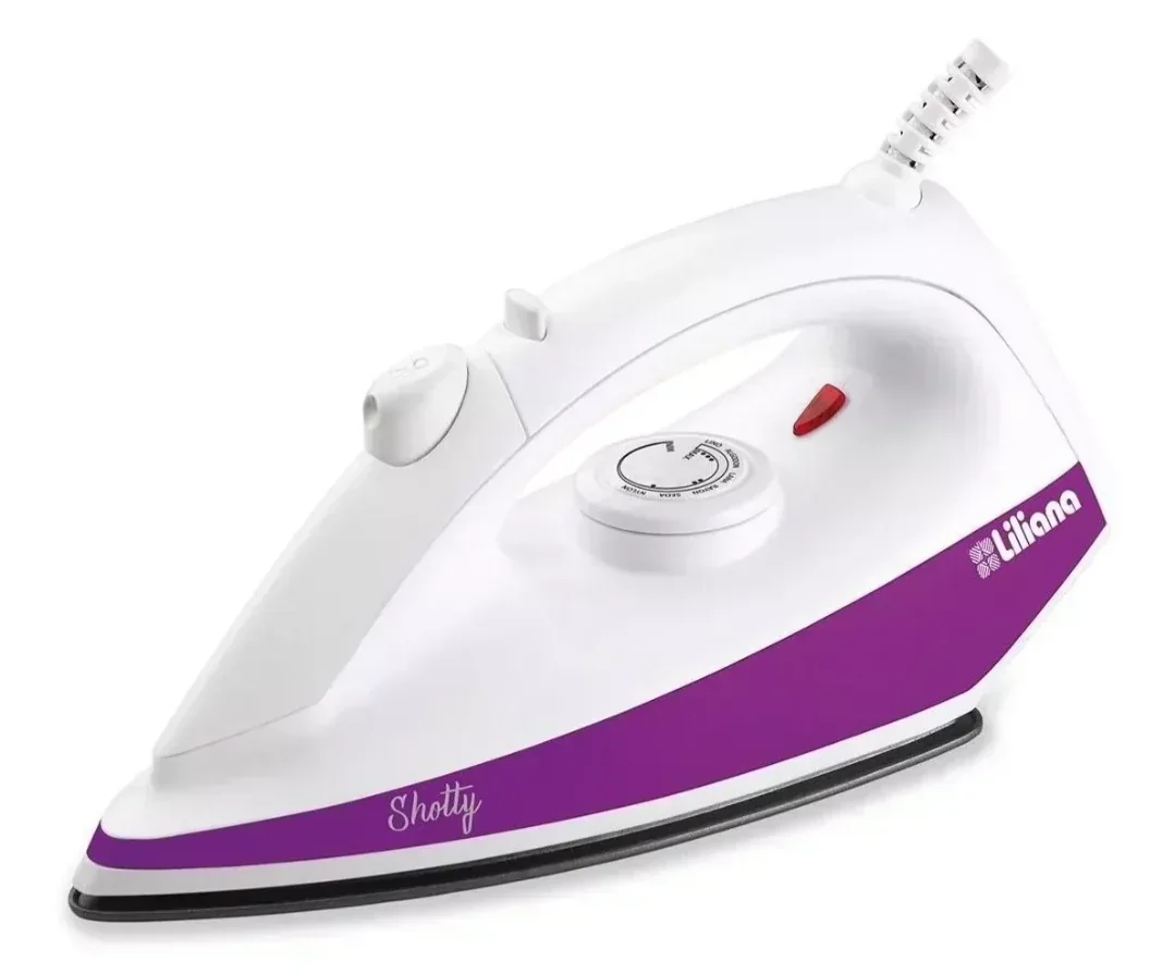 Plancha Liliana Shotty con suela antiadherente 220V - 240V - RPS901