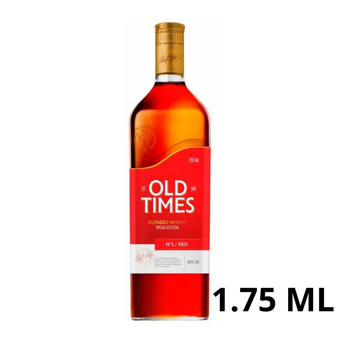WHISKY OLD TIMES RED 1.75 ML