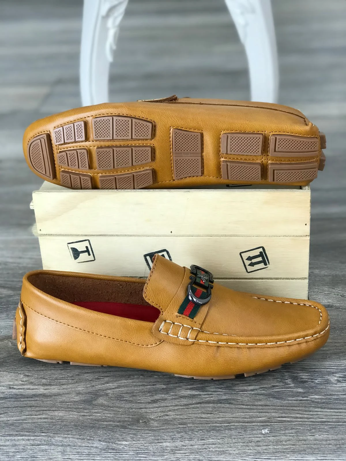Mocasin caballero Gucci  4