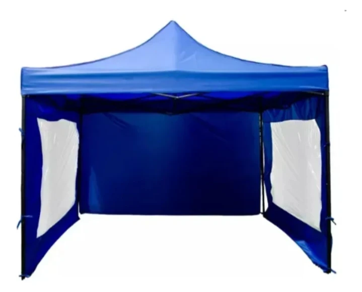 GAZEBO 3X3 KANJI C/ PAREDES Y VENTANAS 
