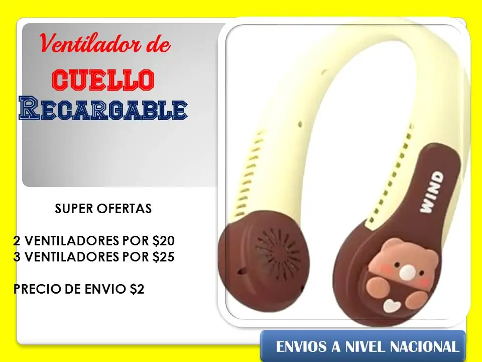 Ventilador para cuello infantil  4