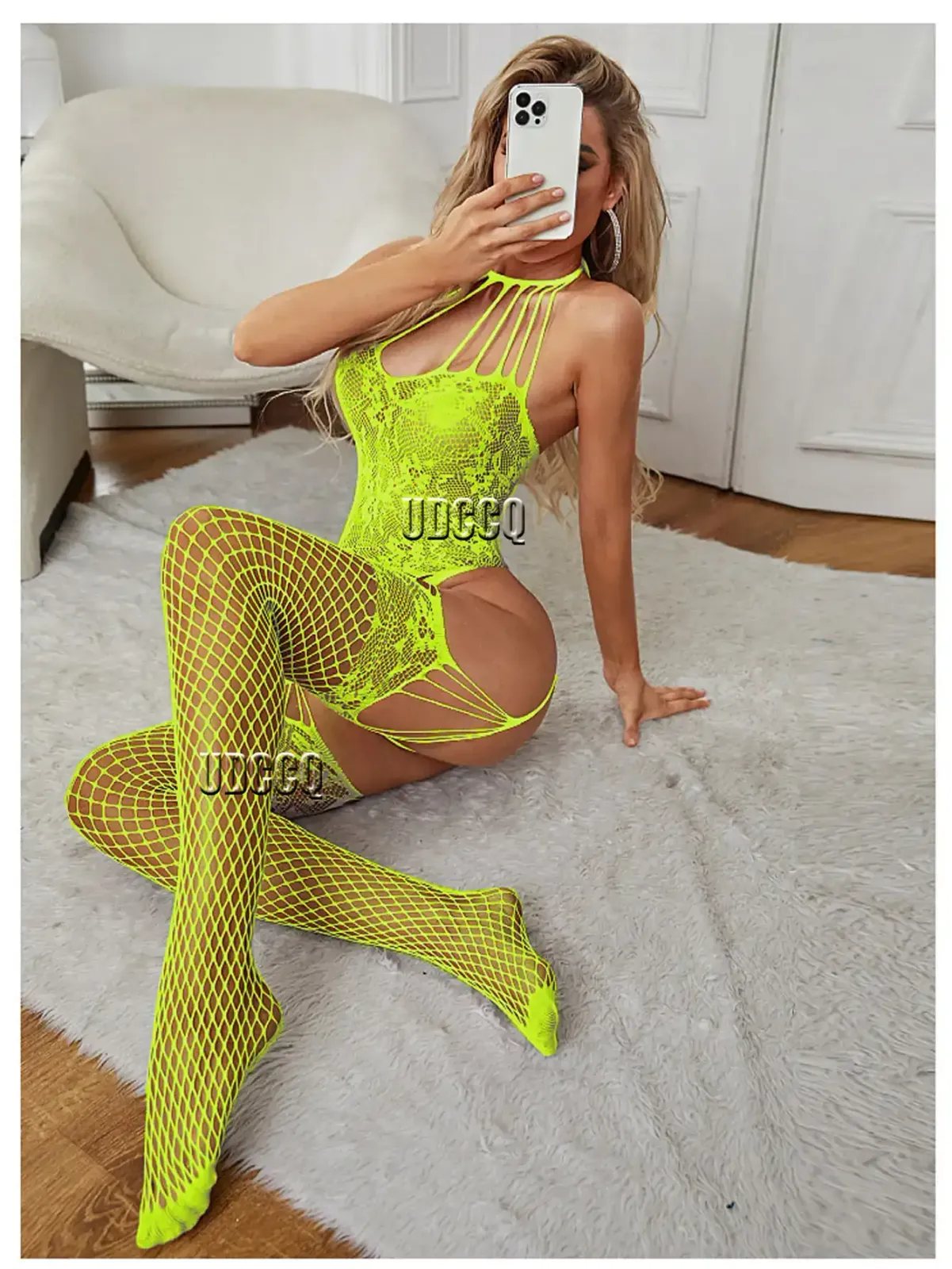 Modelo 138 enterizo amarillo malla chocker 2