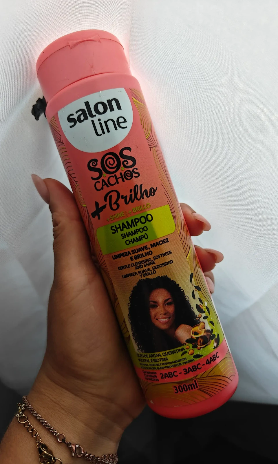 Shampu sos cachos mas brillo 