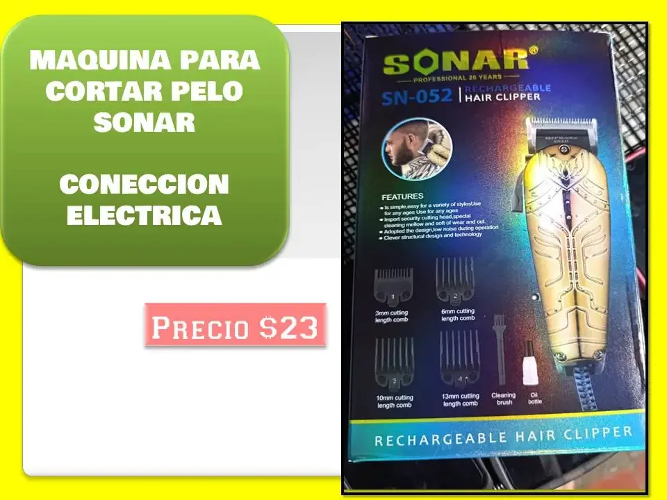 Maquina elecrica para cortar pelo  2