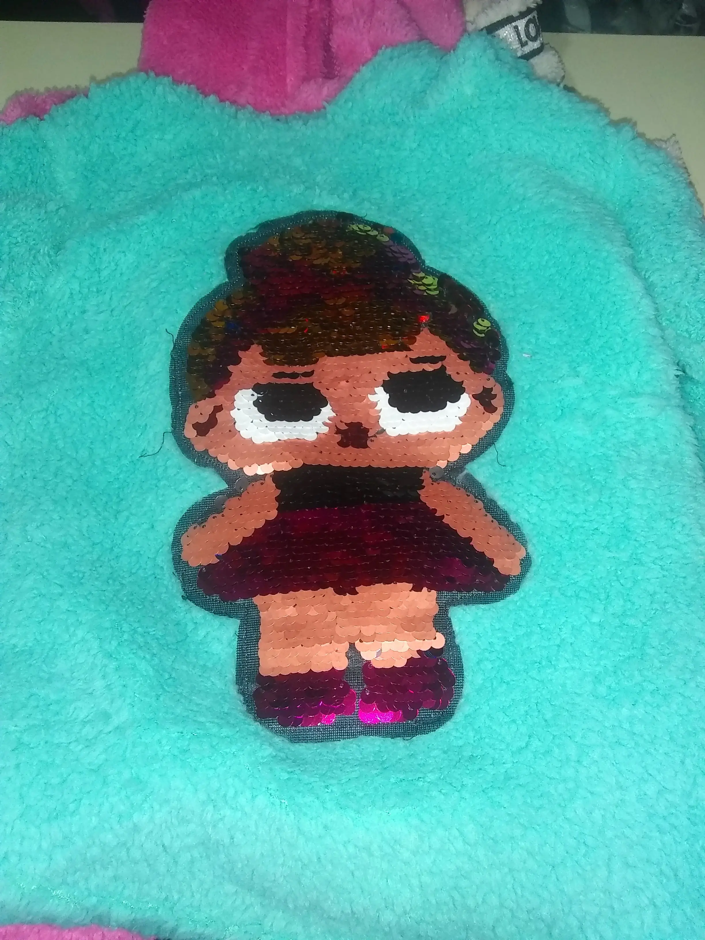 Buzo peluche nena 
