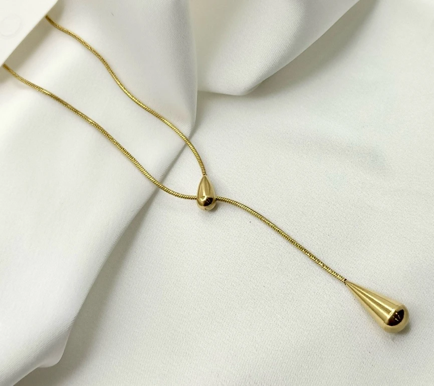 Collar "Lariat Cónico"