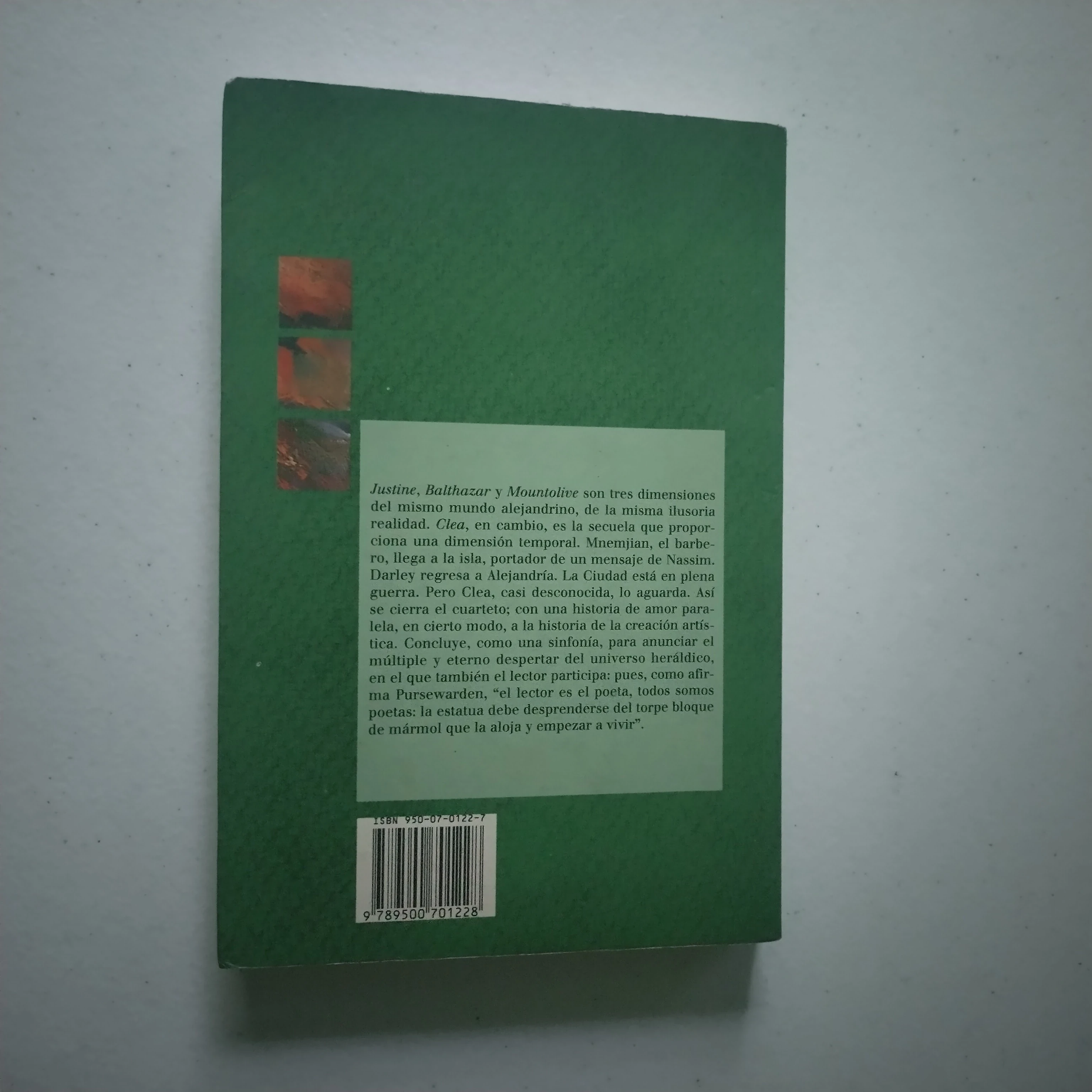 Clea, el cuarteto de Alejandría, Lawrence Durrell, usado 2