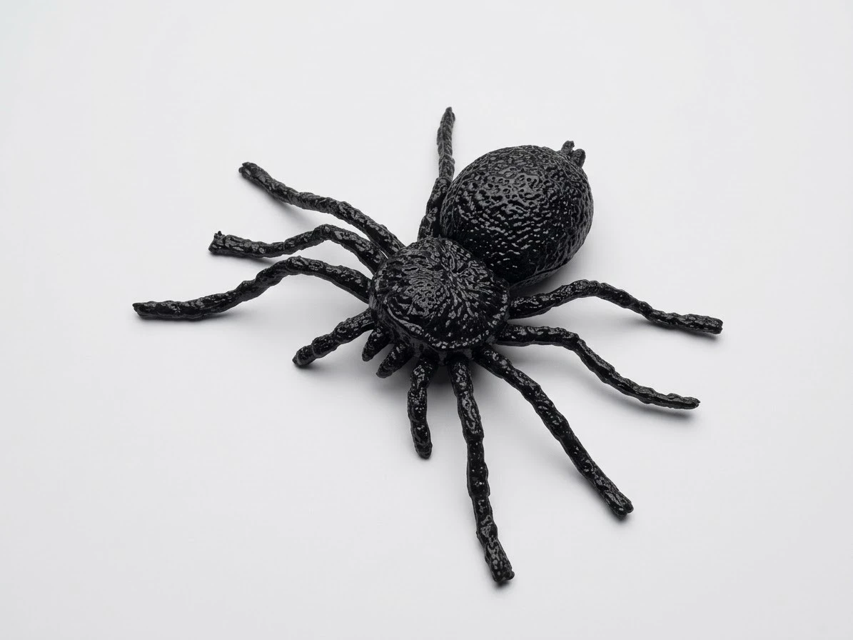 Araña de silicona 6cm  2