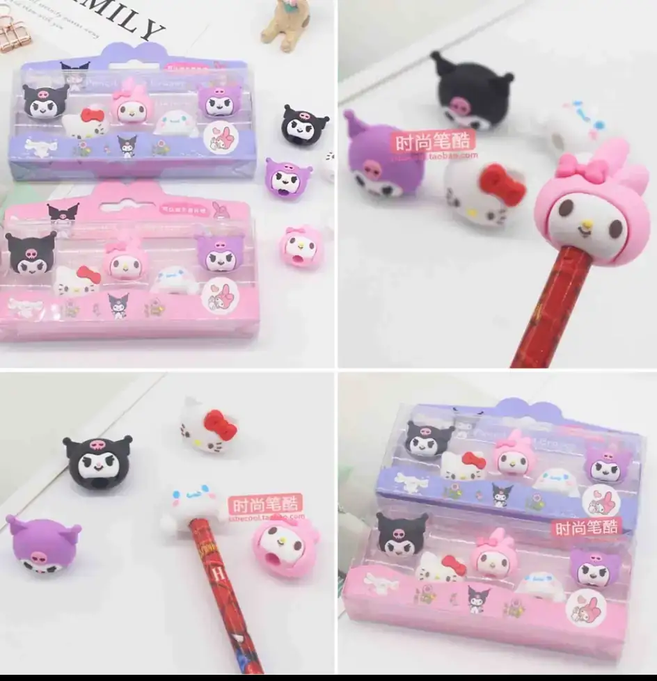 Caja Borradores Sanrio Cabezitas x5
