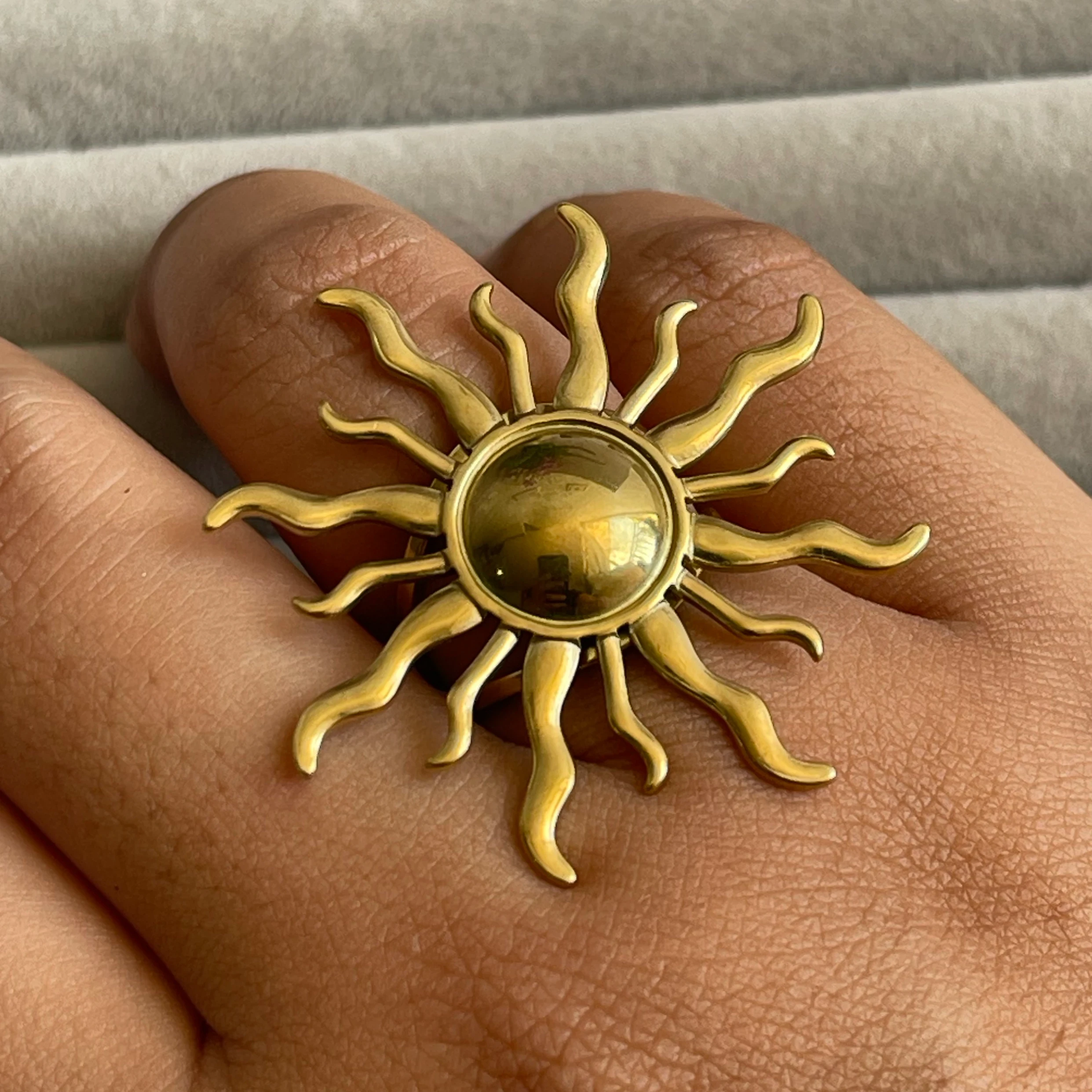 Anillo maxi sol