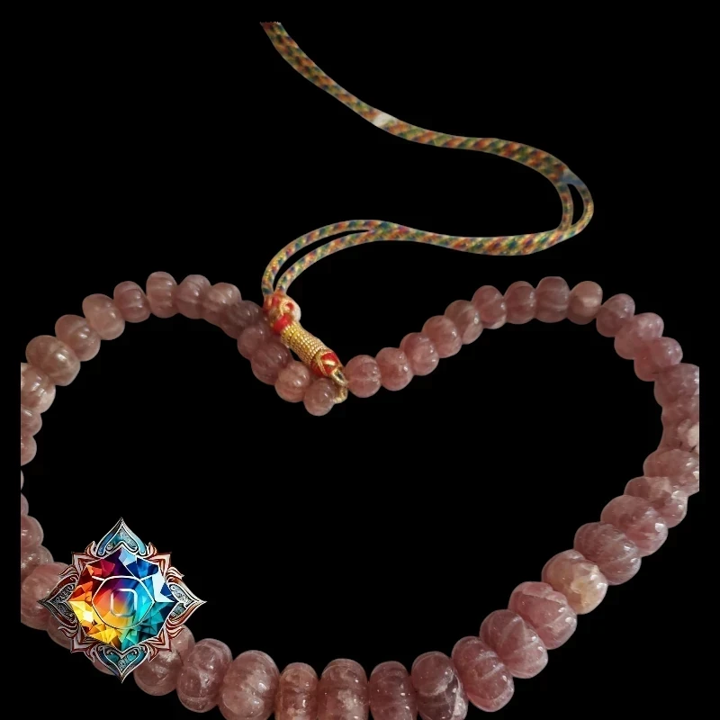 Hermoso 🍓 collar de cuarzo fresa genuino 🍓 6