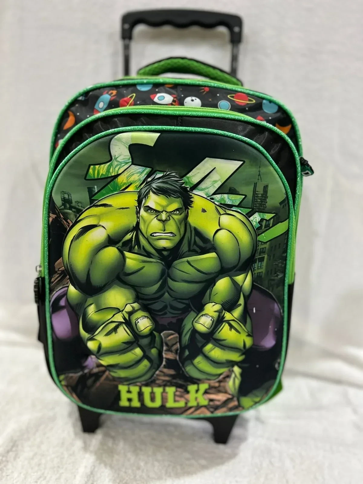 MOCHILAS ESCOLAR DISNEY CON CARRO 6