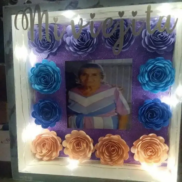 Shadow box con luz 2