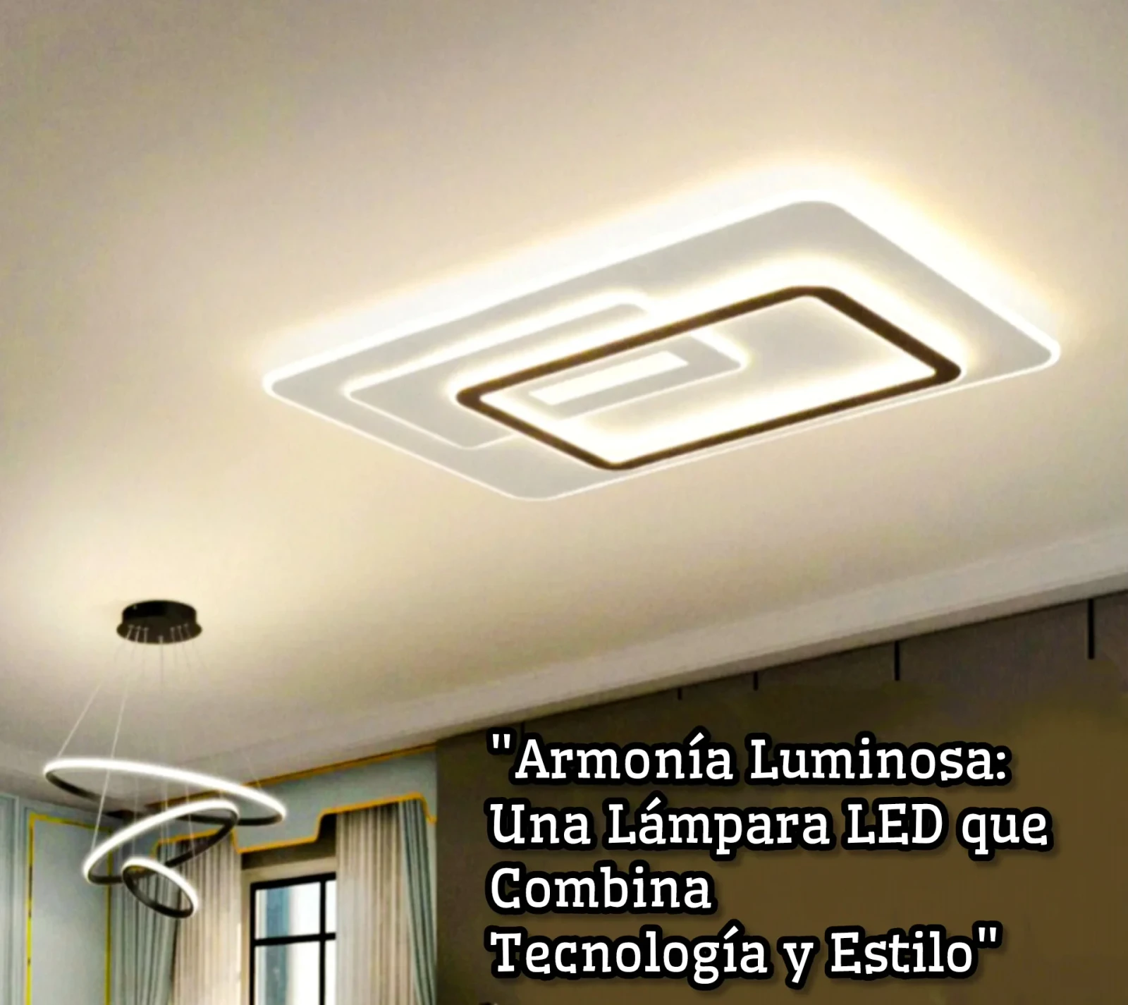 Lámpara de Techo 03 tonos de luces  3