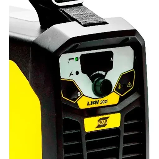 Soldadora Inverter Esab Conarco Lhn 202i Máquina Soldar 200a Negro/amarillo 3