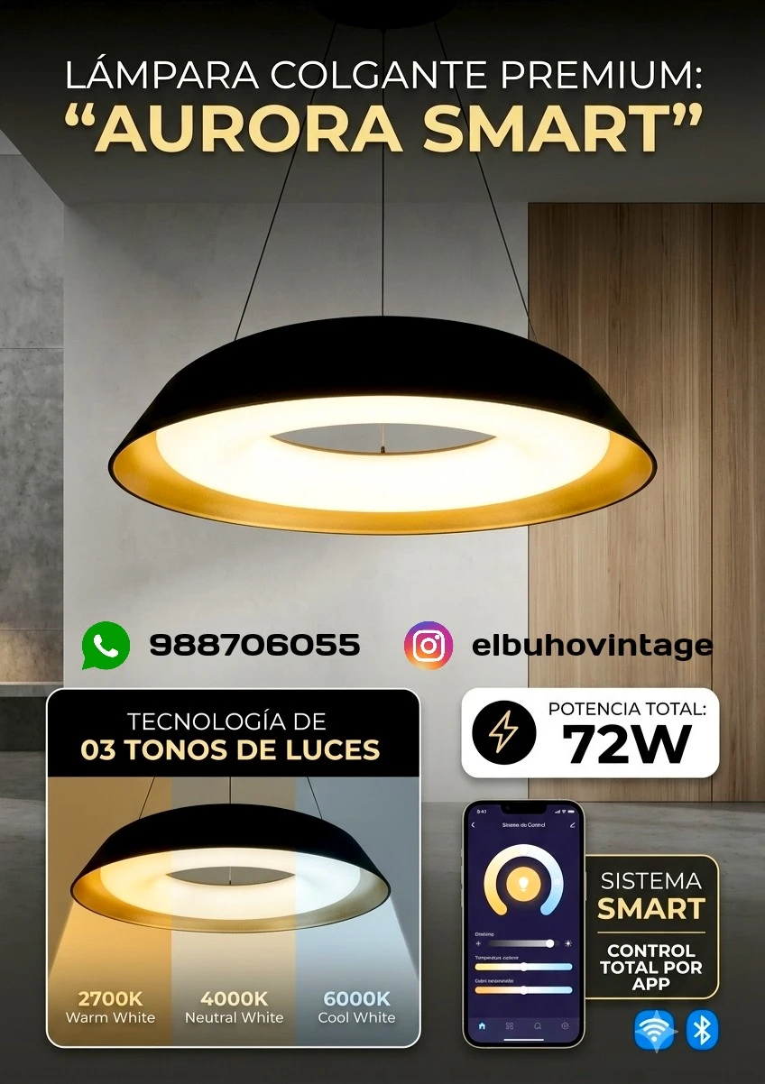 Lámpara Colgante Smart