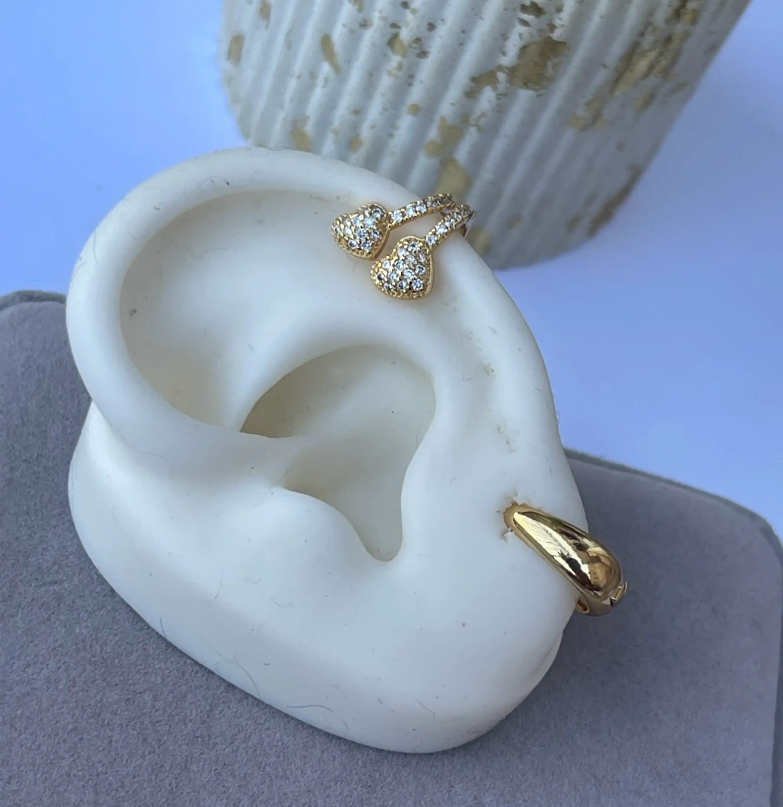 EARCUFF CORAZONCITOS