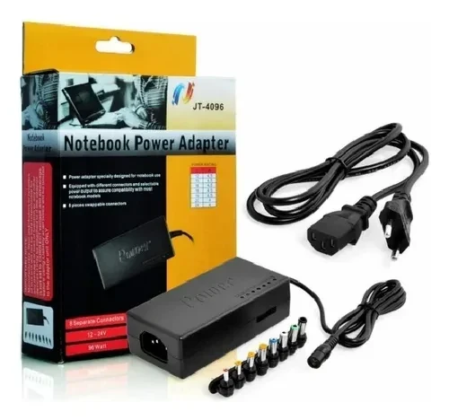 Cargador Notebook Universal 96w/10 Adaptadores