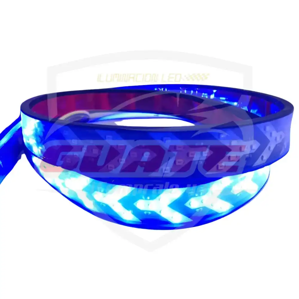 TIRA LED TRASERA O BAUL AZUL 3