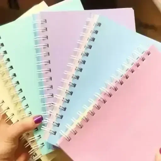 Cuaderno Hojas Pastel A5 4