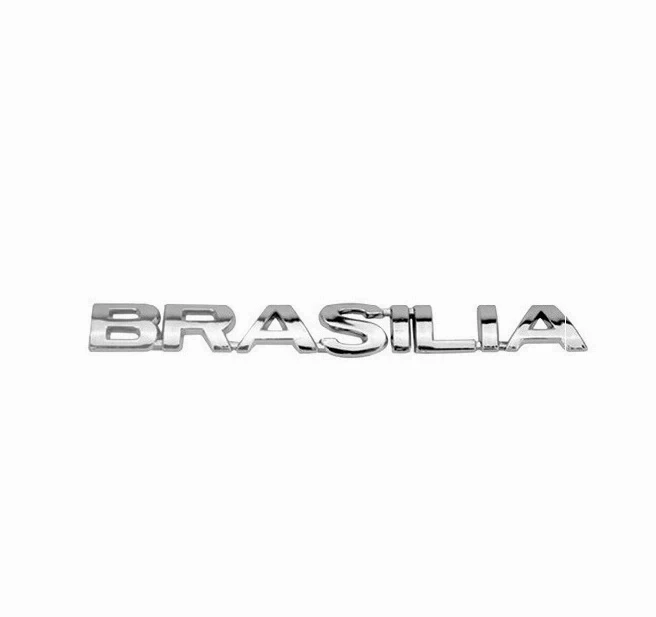 Letrero BRASILIA (Cromado) / 704