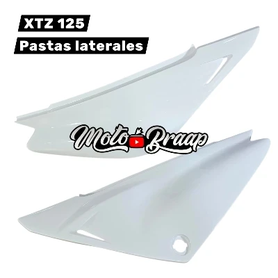 PL XTZ 125 Pastas laterales blancas MTZ
