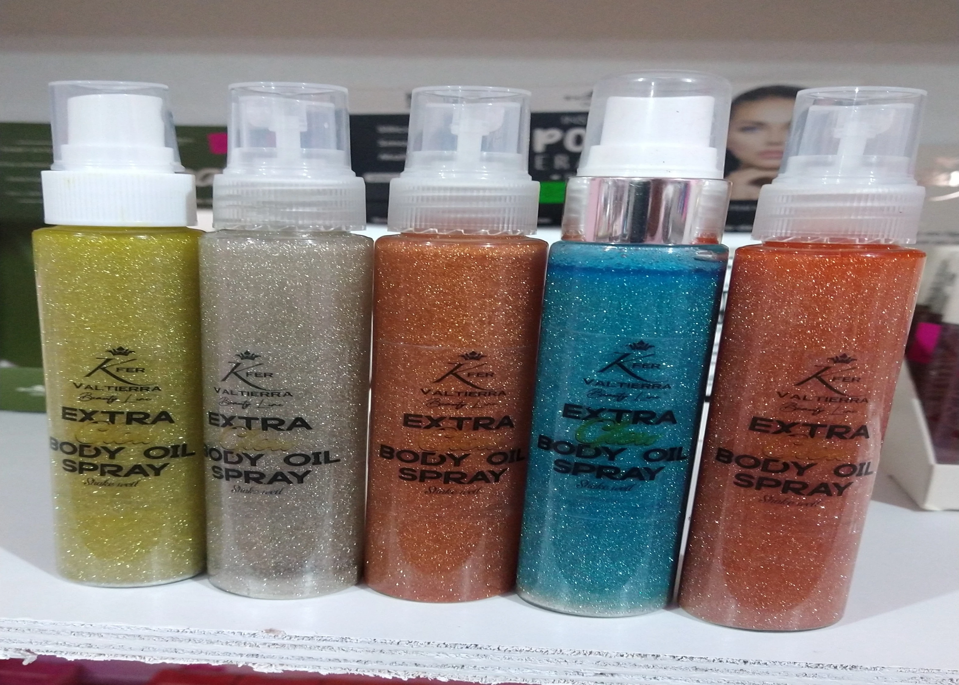 Body oil spray kfer Valtierra