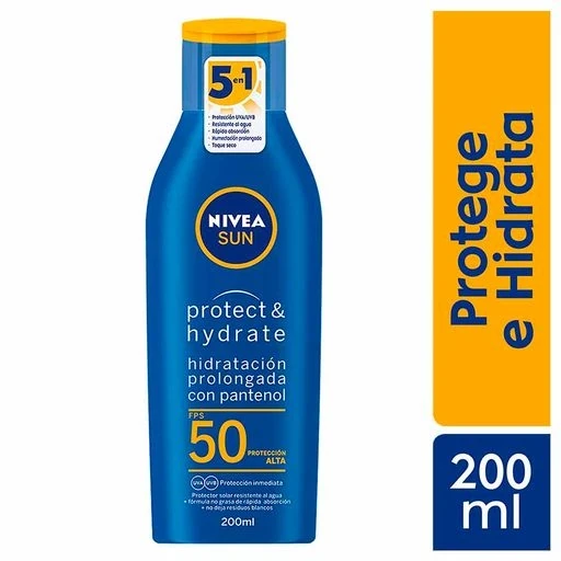 NIVEA PROTECTOR SOLAR 50FPS  200ml 