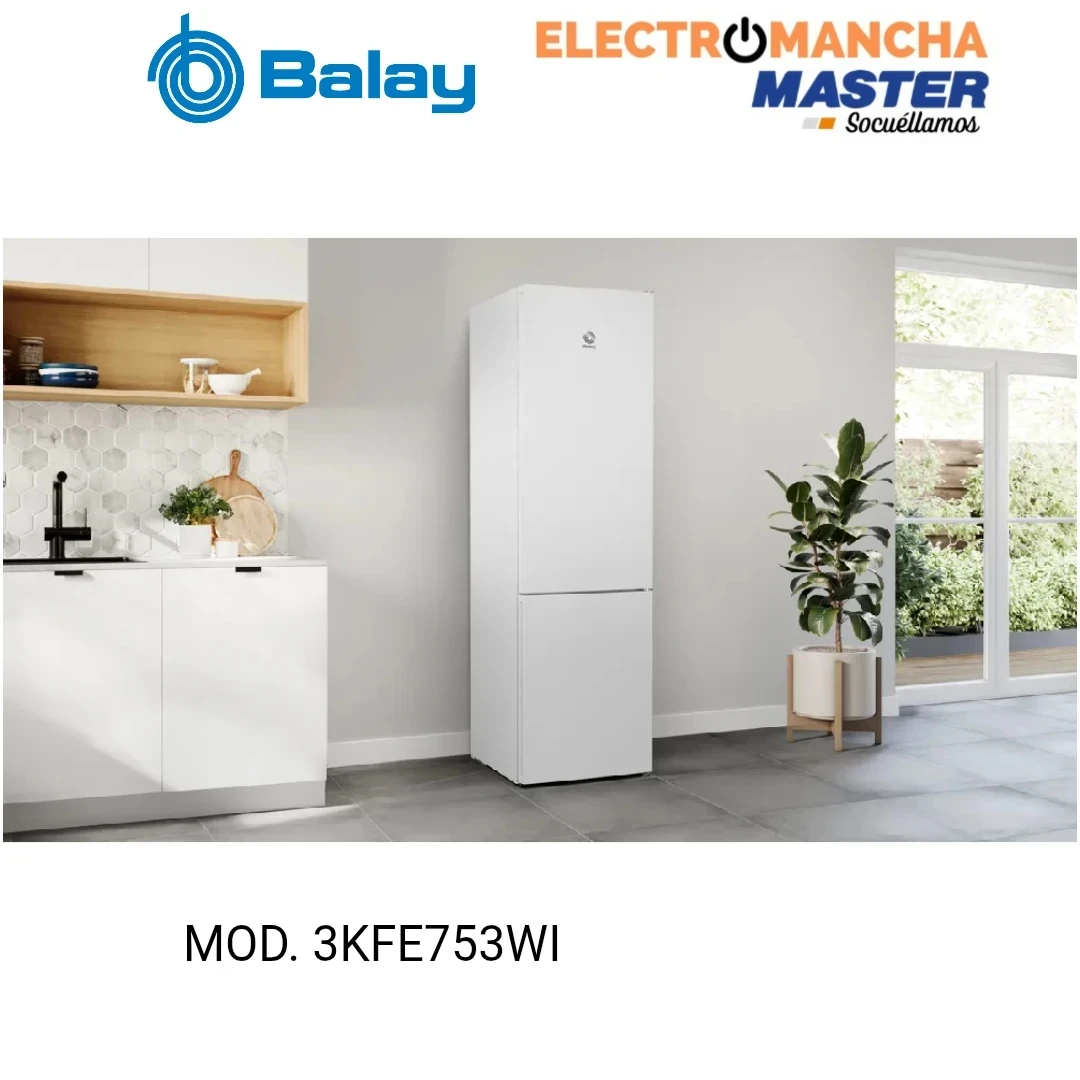 FRIGO COMBI BALAY 3KFE753WI 2,03*60 BLANCO CLASE E  2