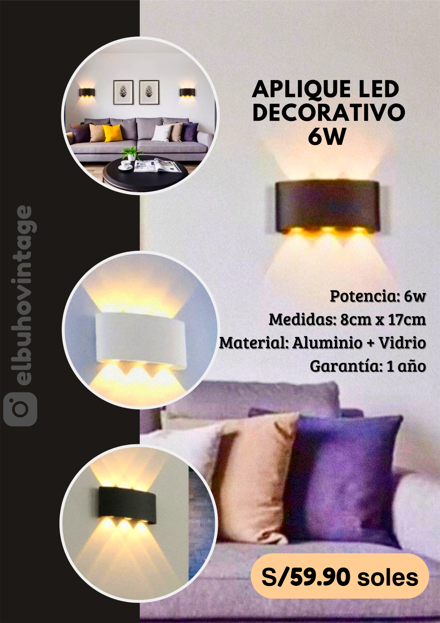 Aplique Decorativo Tipo Ojos 3