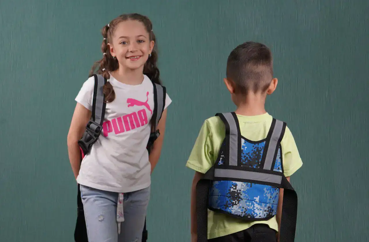 Chaleco seguridad moto para niño(a) 2