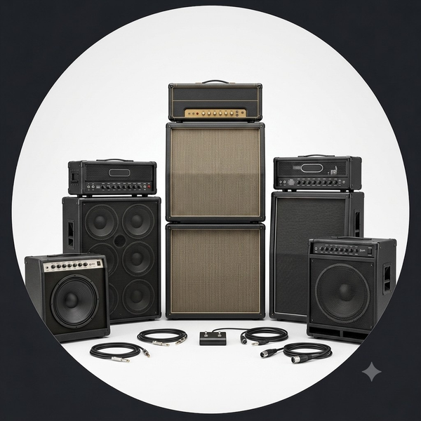 COMBOS, AMPLIFICADORES Y GABINETES