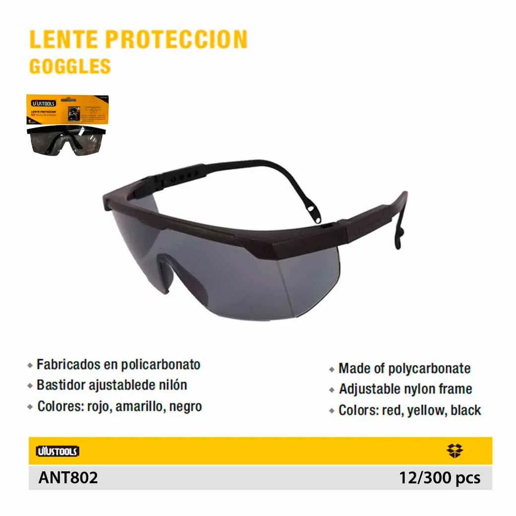 LENTE ANTIPARRA UYUST OSCURO