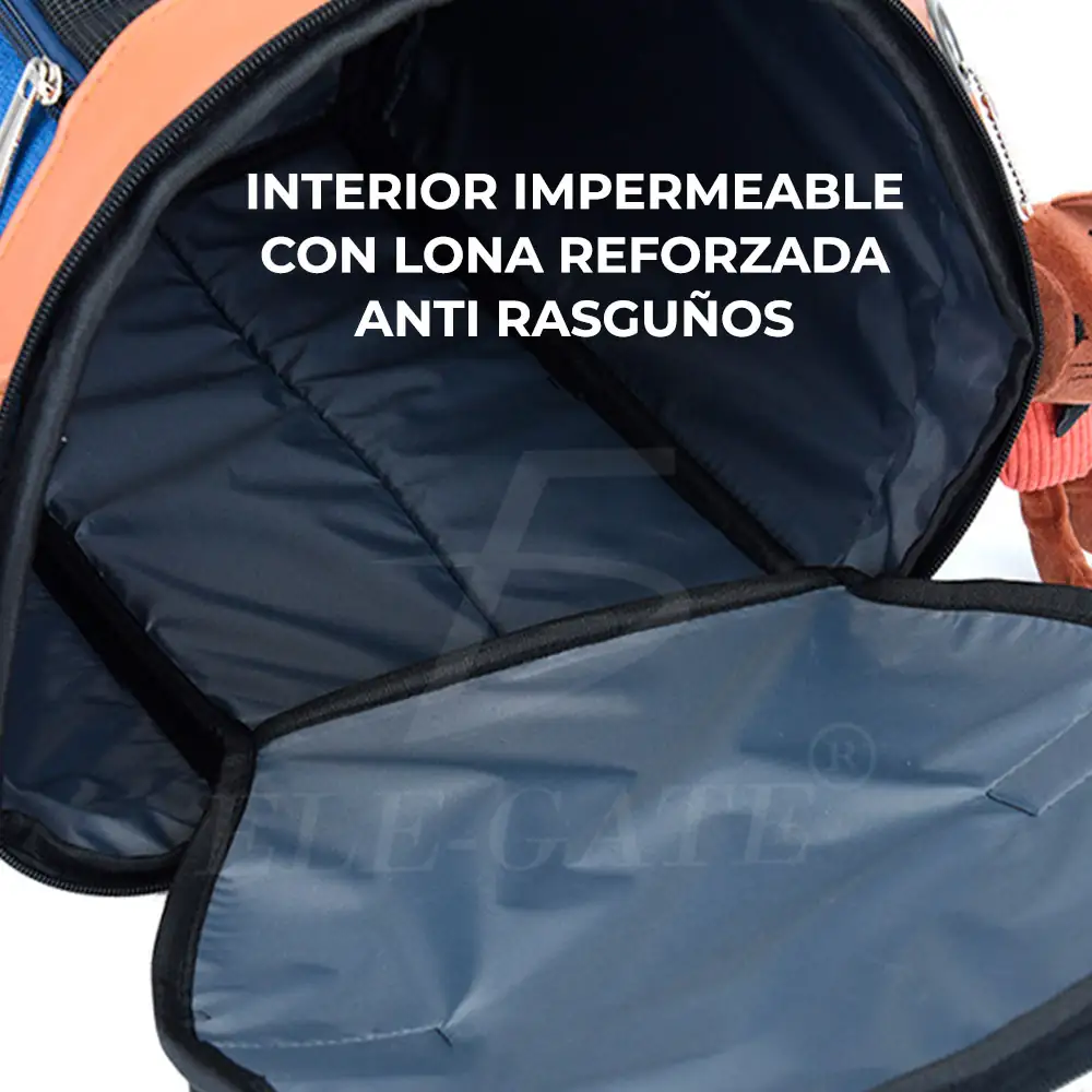 Mochila Transportadora Viaje Para Mascotas  4