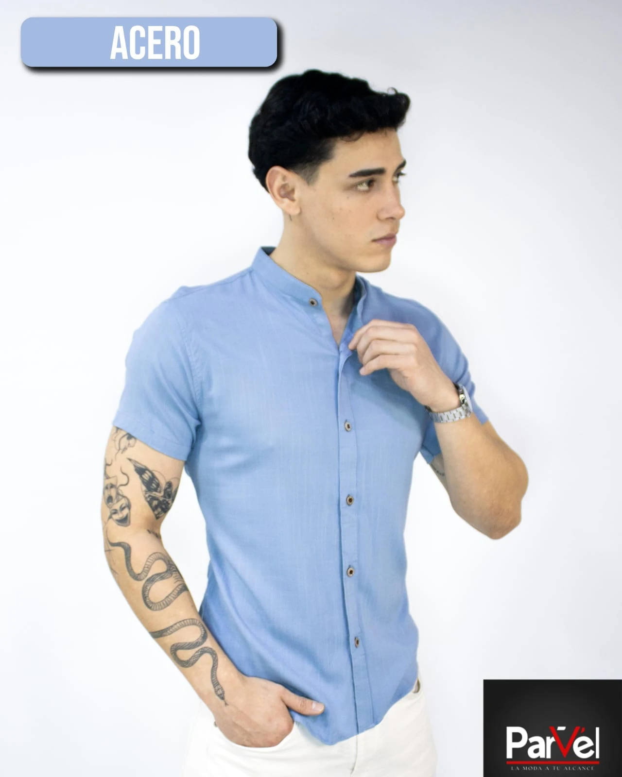 Camisa lino Italiano 