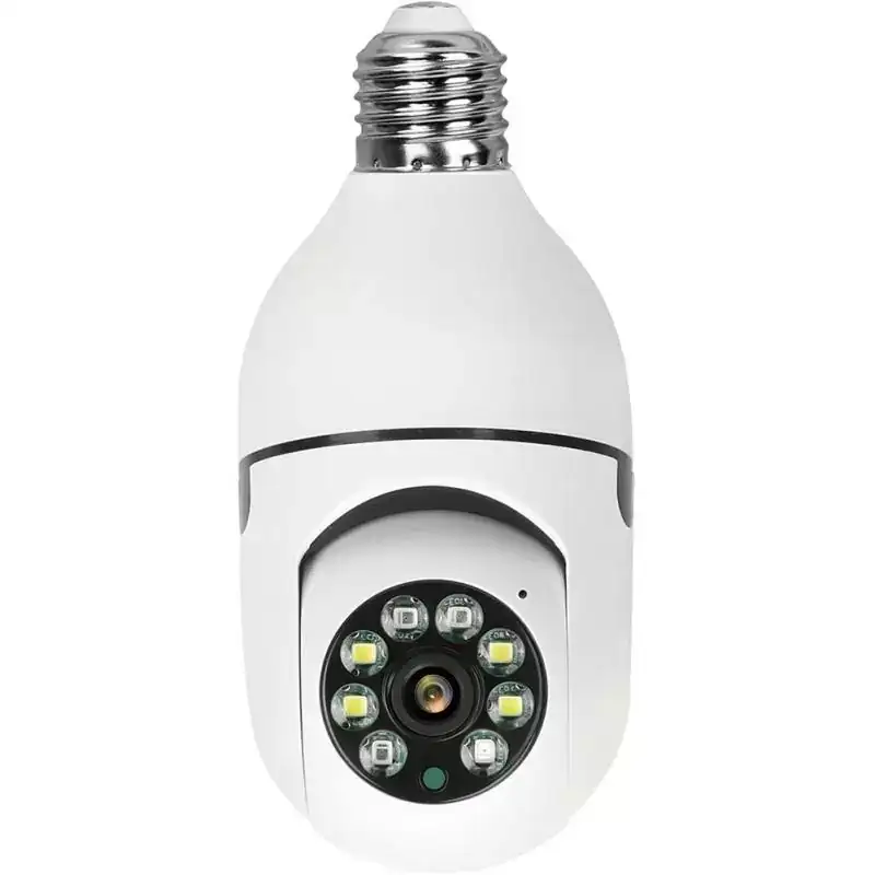 CAMARA DE SEGURIDAD WIFI TIPO FOCO INTERIORES