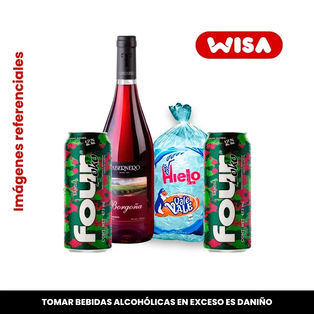 Combo Four Loko Sandia 463 ML