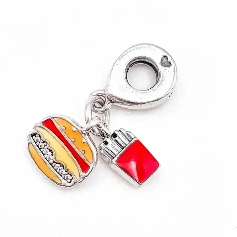 Charm Combo Papas Frutas y Hamburguesas Colgante 2