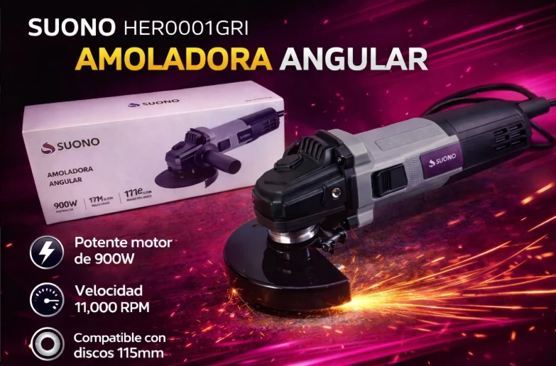 AMOLADORA ANGULAR 900W
