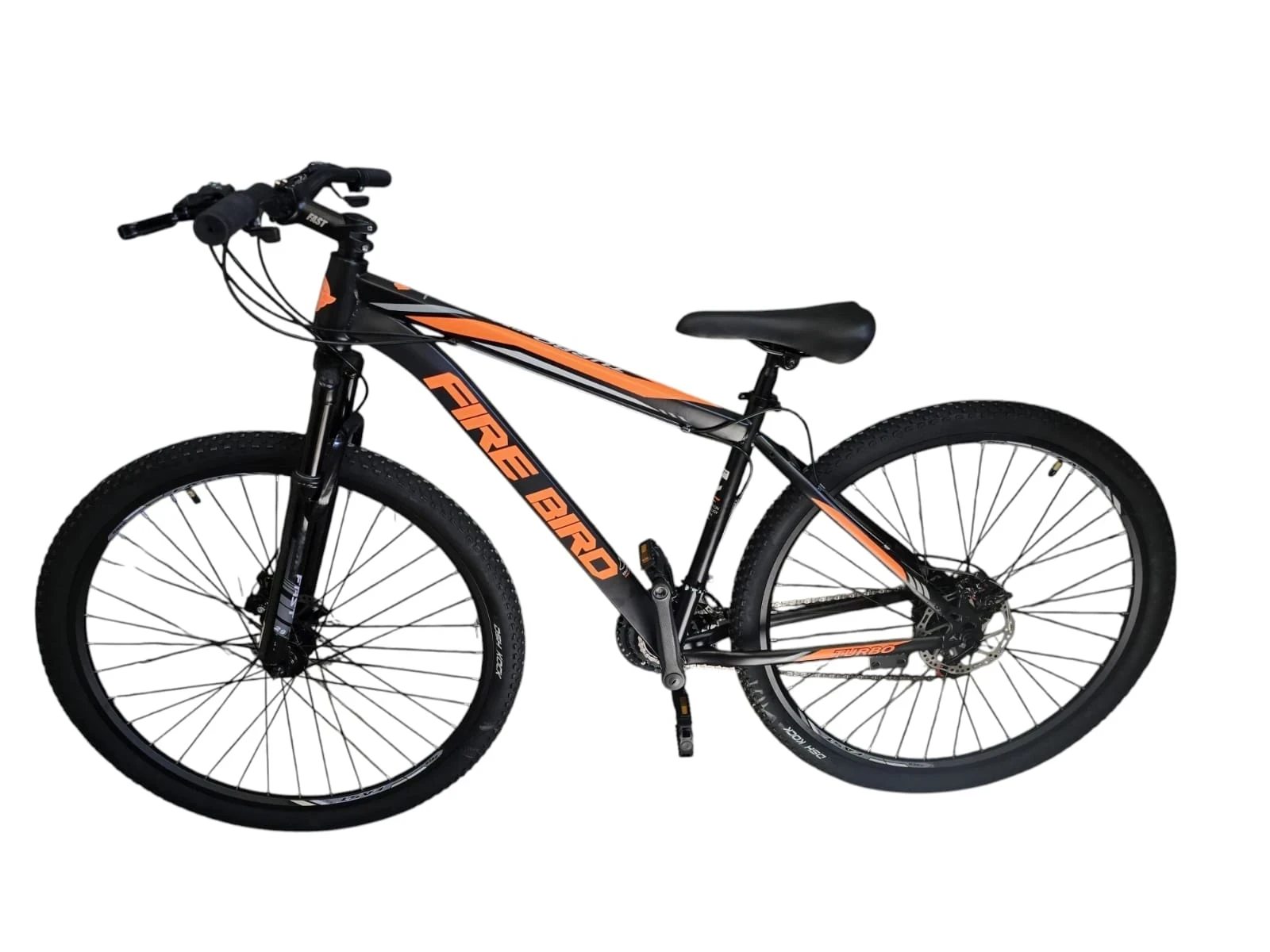 BICICLETA FIREBIRD TURBO ROD29 TALLE M COLOR NEGRO/NARANJA 
