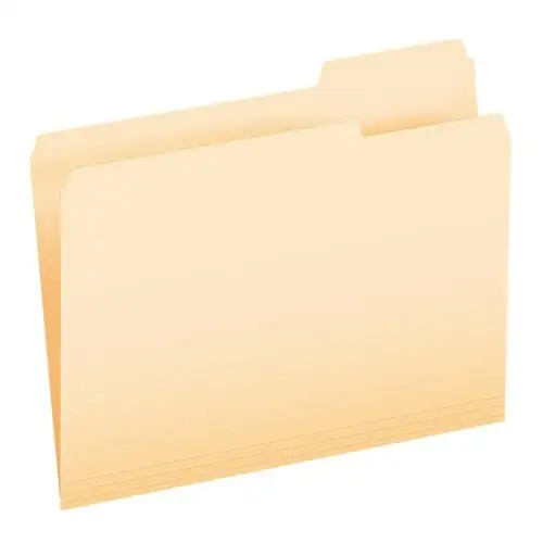Carpeta manila clasica Ideal