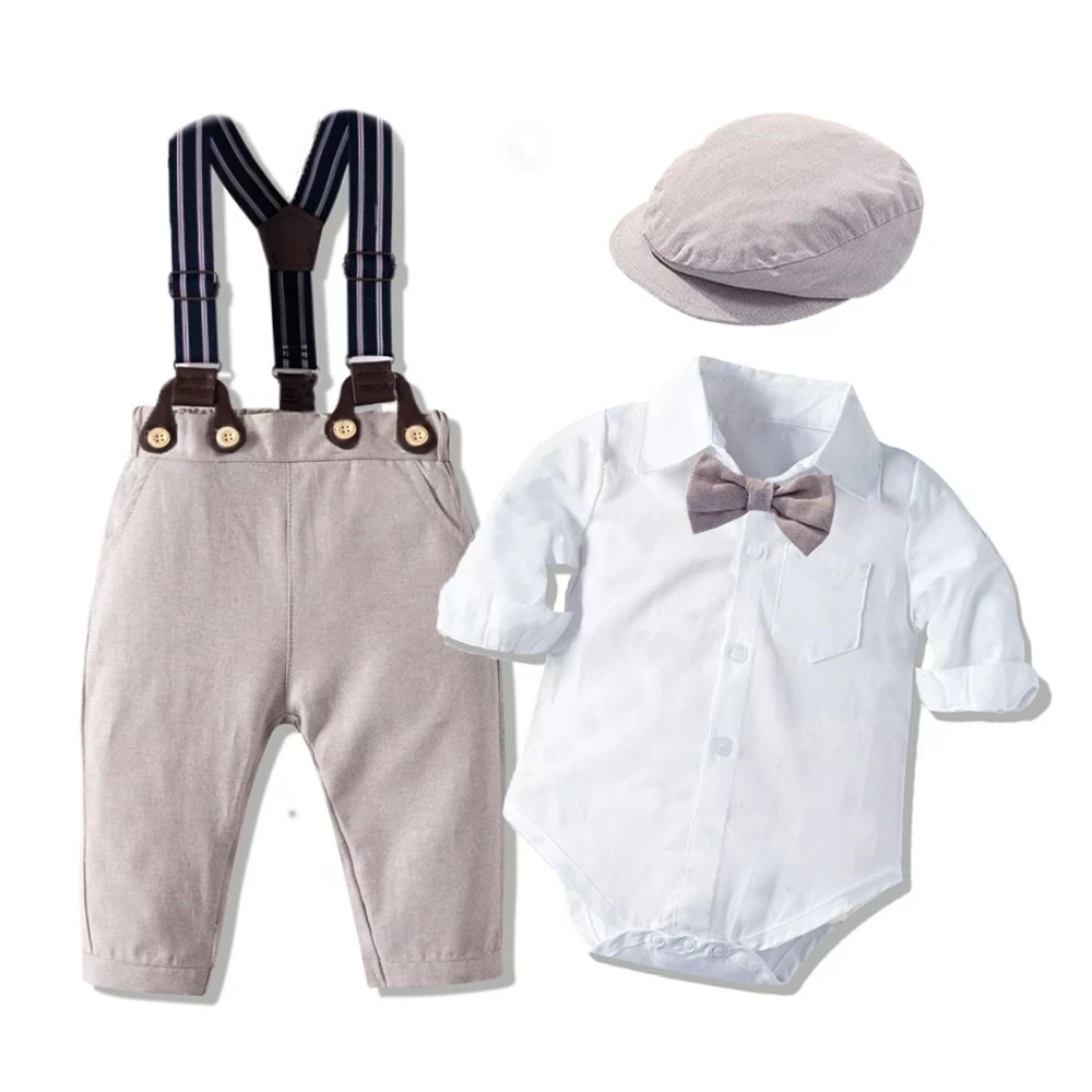 TRAJE CON BOINA ELEGANTE NIÑO