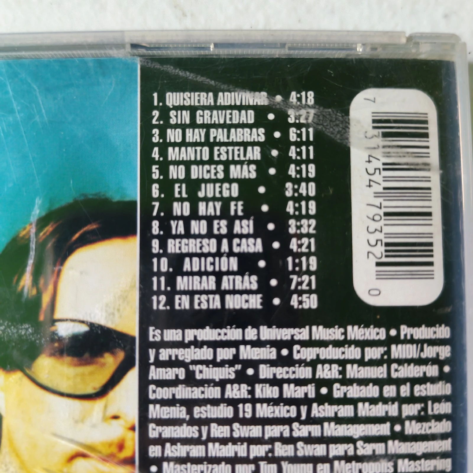 CD Moenia Adicción Usado  2